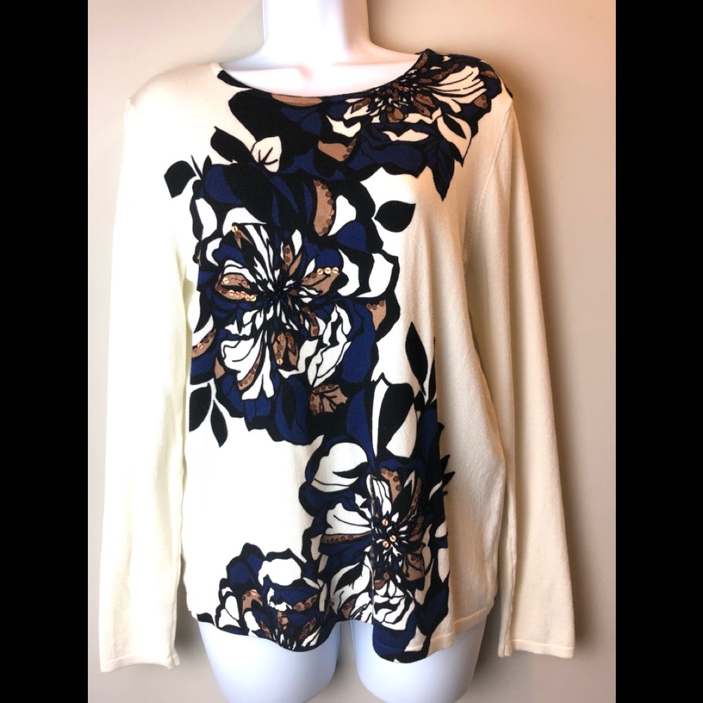 🍁3/$20🍁 Alfred Dunner Petite Sweater